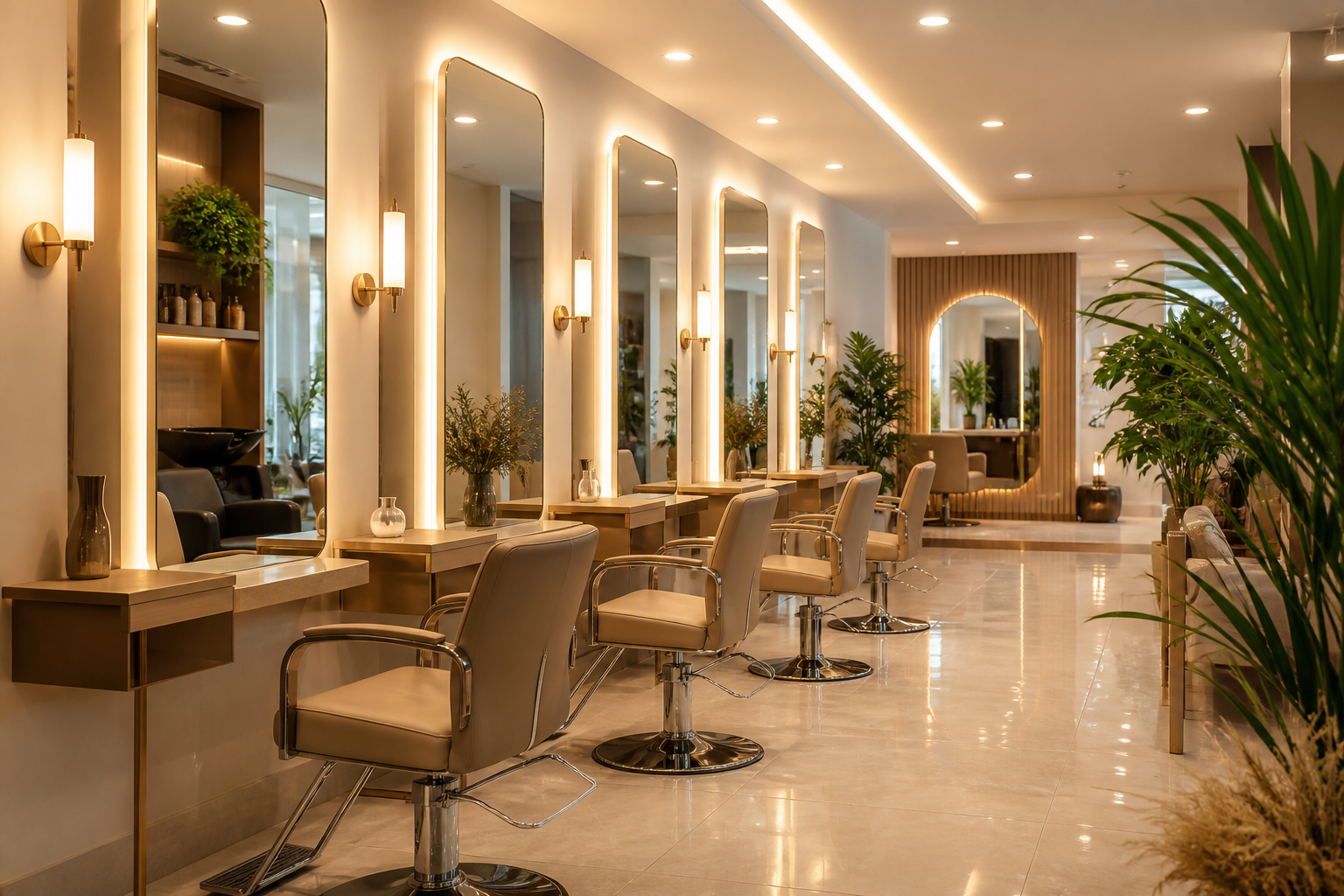 Interior de salão